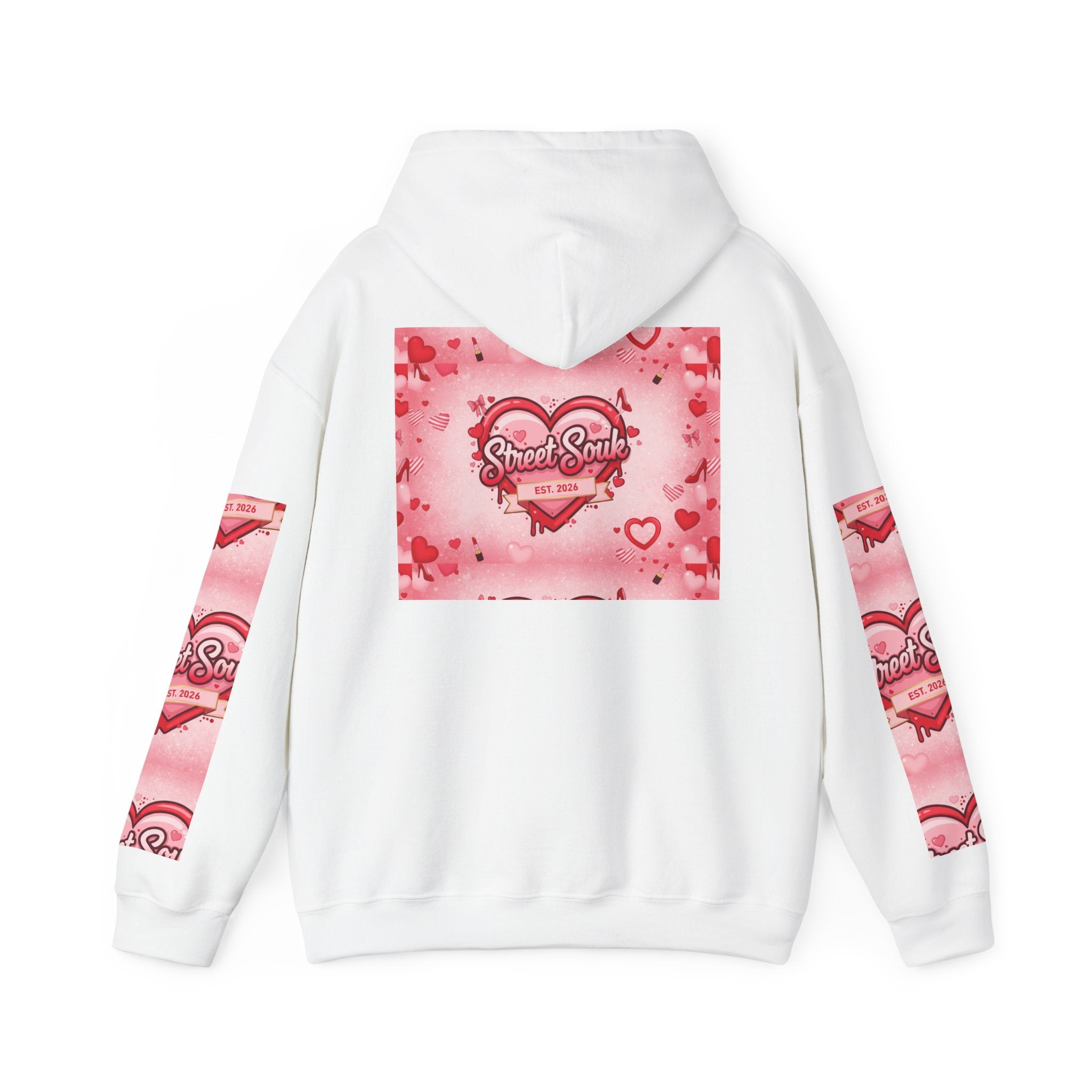 Heavy Blend™ Hooded Sweatshirt  60% polyester, 40% cotton)