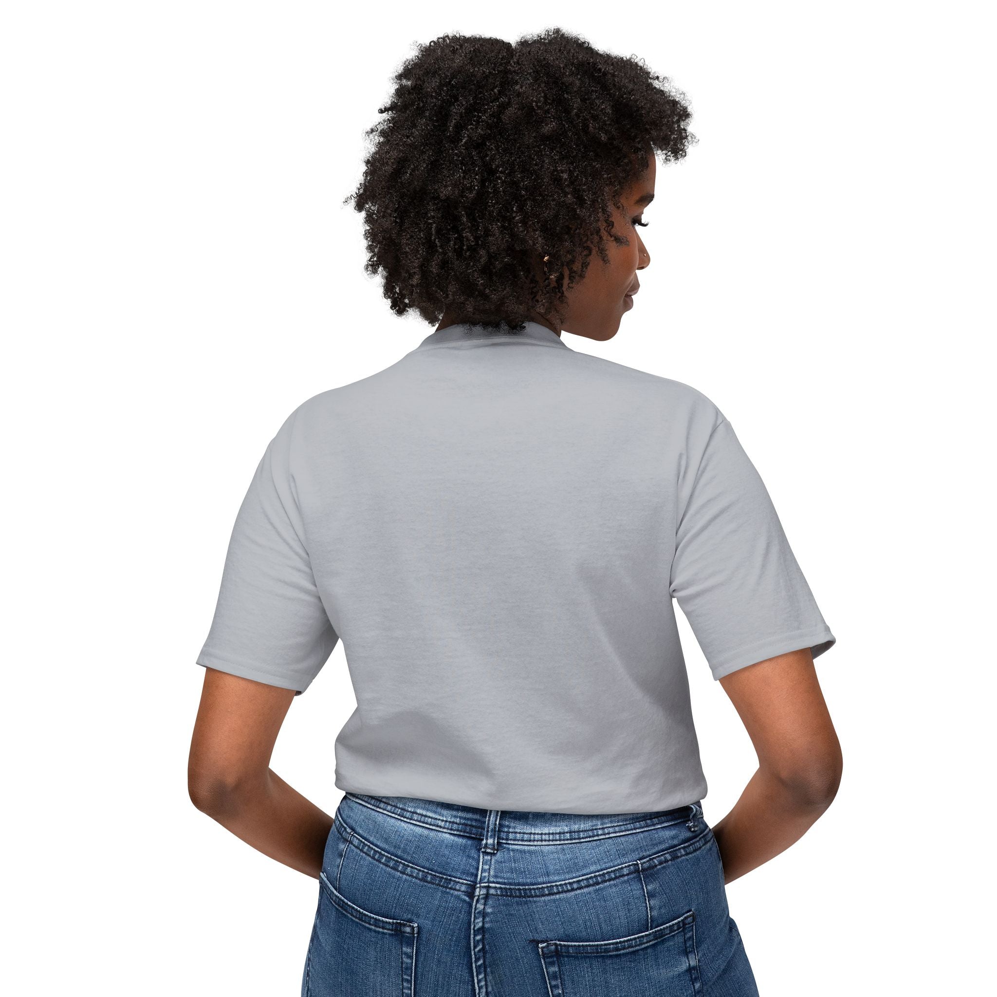 Question Mark Graphic T-Shirt  Retro Chrome Pixel Art Tee (100% preshrink cotton)