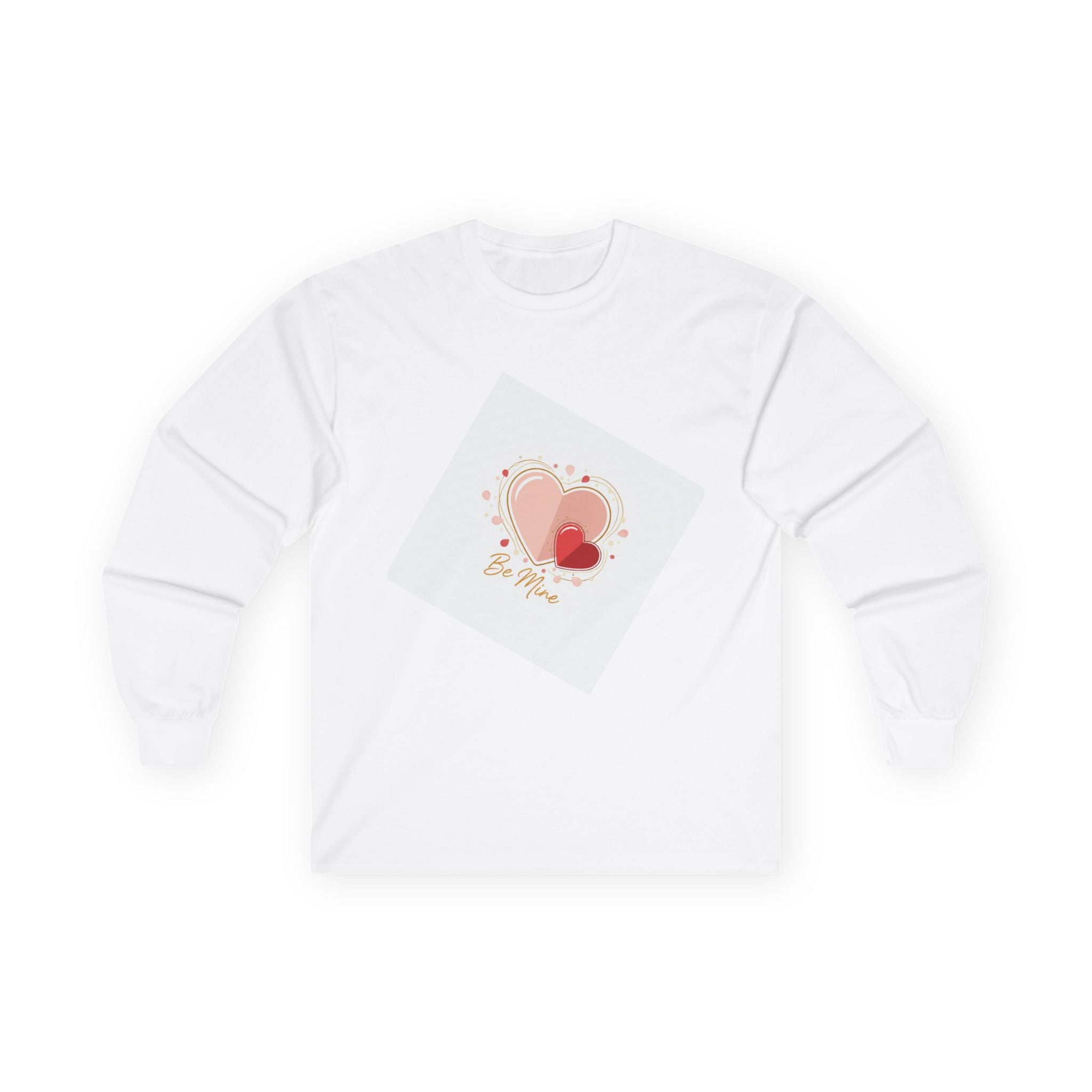 Valentine Heart  Long Sleeve (solid 100% cotton)