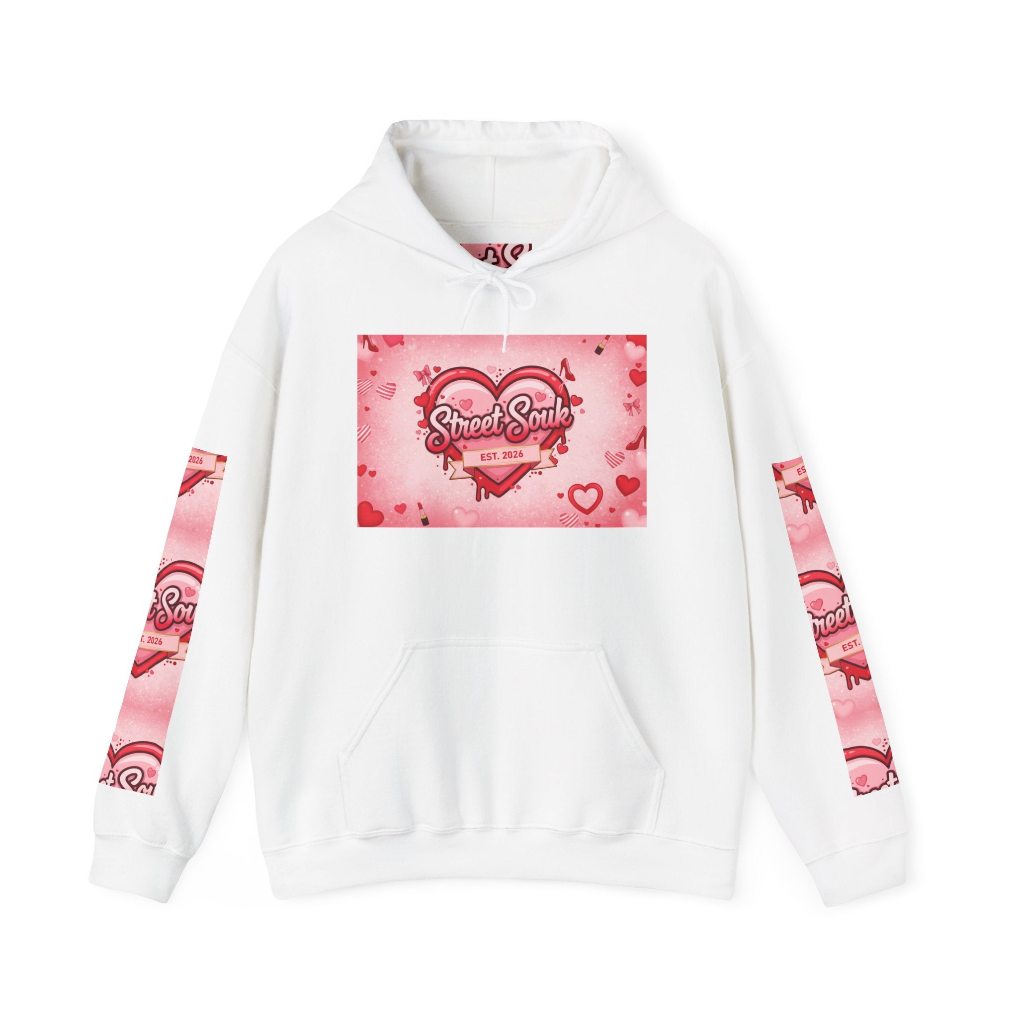 Heavy Blend™ Hooded Sweatshirt  60% polyester, 40% cotton)